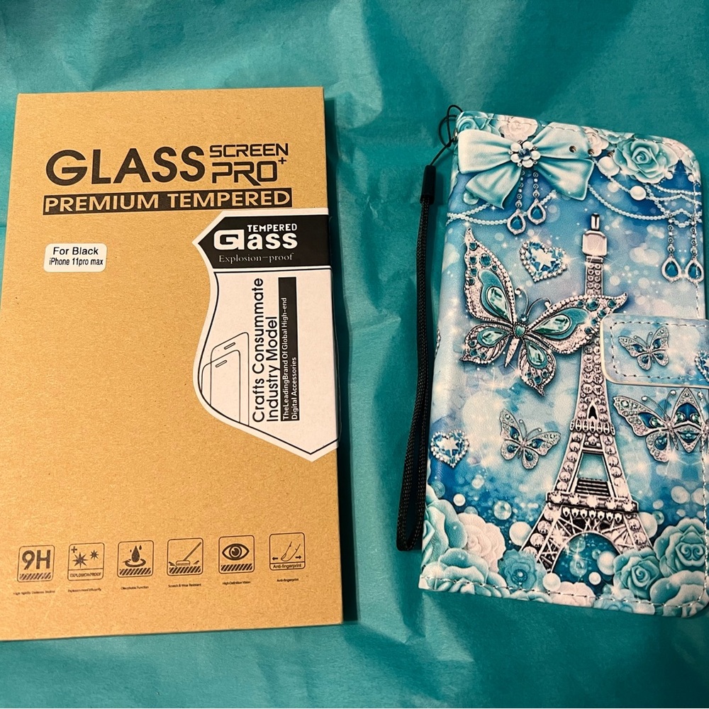 iPhone 11 Pro Max wallet Cell phone case
